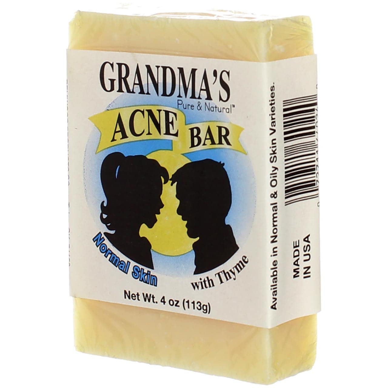 GRANDMAS 64012 Acne Bar - Normal Skin 6 pack6 Beauty & Personal Care GrandmaS Secret