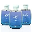 RASASI Hawas Ice EDP 100ML (3.4 OZ) | Long Lasting, Exquisite, Luxurious, Arabian Scents. (PACK OF 3) Beauty & Personal Care RASASI