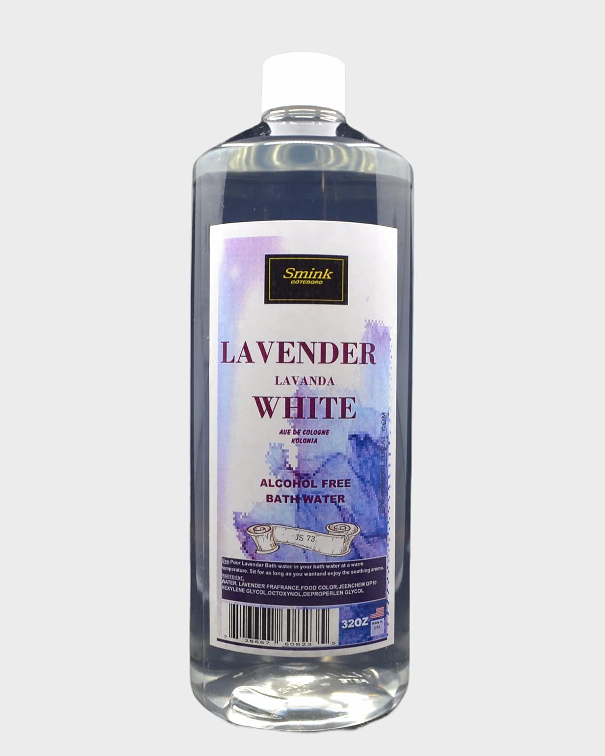Smink White Lavender Bath Water (32 oz) Beauty & Personal Care Smink