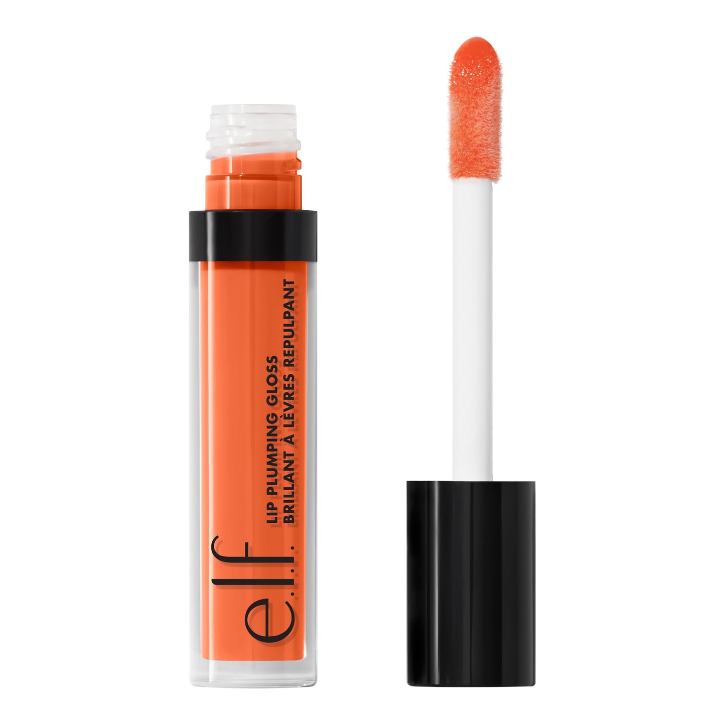 e.l.f. Lip Plumping Gloss, High-Shine Sheer Color, Hydrates & Creates Fuller Lips With Vitamin E, Vegan & Cruelty-Free, Bahama Mama, 0.1 Fl Oz (Pack Beauty & Personal Care e.l.f.
