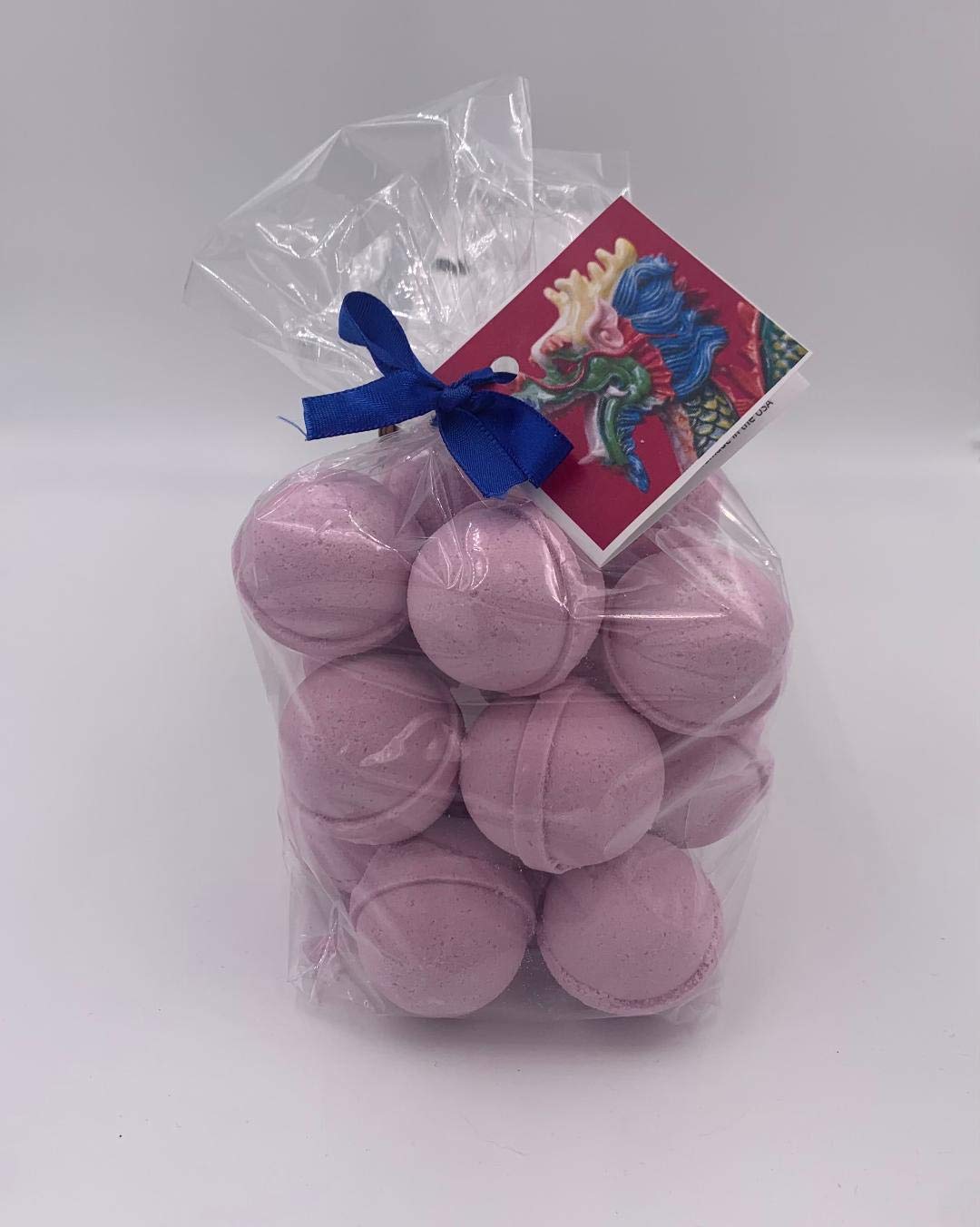 Spa Pure Dragon Blood Fizzies: USA Made Bath Bombs with Shea Butter, Ultra Moisturizing, Great for Dry Skin (14 Count) Pack of 1 Beauty & Personal Care Spa Pure