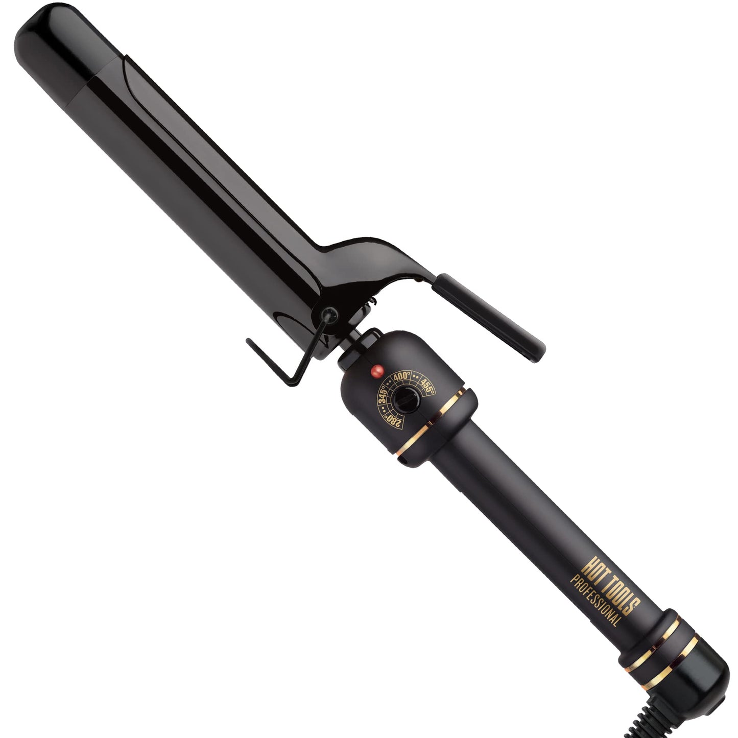HOT TOOLS Pro Artist Black Gold Curling Iron, 1-1/4 inch Beauty & Personal Care HOT TOOLS