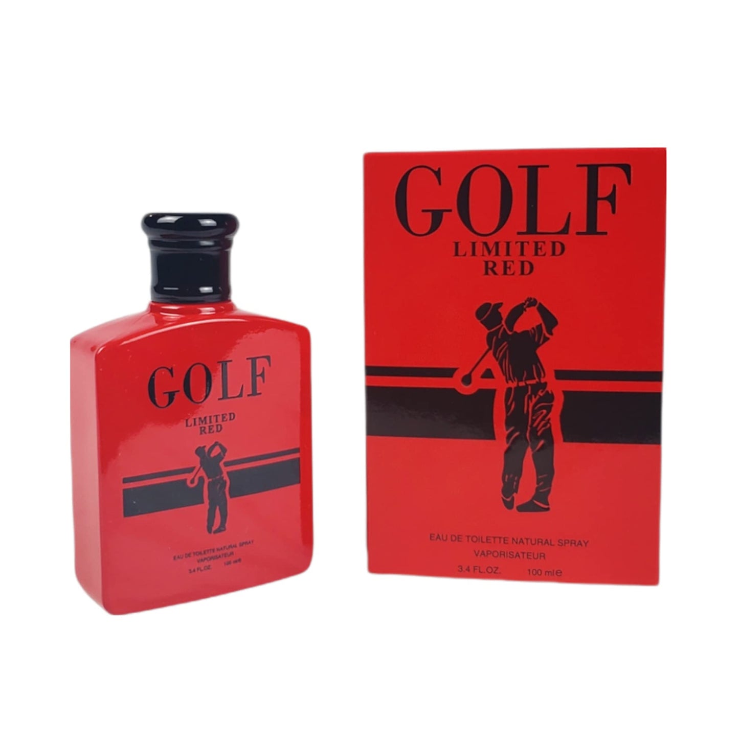 Holiday Depot Set of 4 Golf Series Colognes - Black, Blue, Red & Club, Fragrance for Men by Secret Plus, 100 ml/Eau De Parfum Natural Spary Beauty & Personal Care Holiday Depot