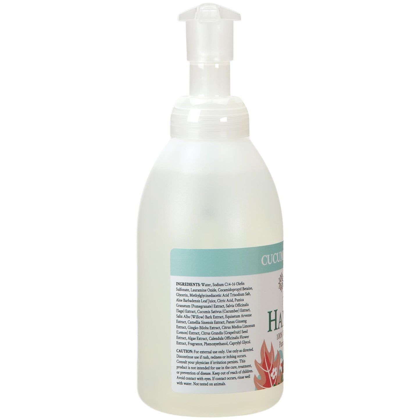 Ginger Lily Farms Botanicals All-Purpose Foaming Hand Soap Refill, 100% Vegan & Cruelty-Free, Cucumber Mint Bliss Scent, 20 Fl Oz (Pack of 8) Beauty & Personal Care Ginger Lily Farms