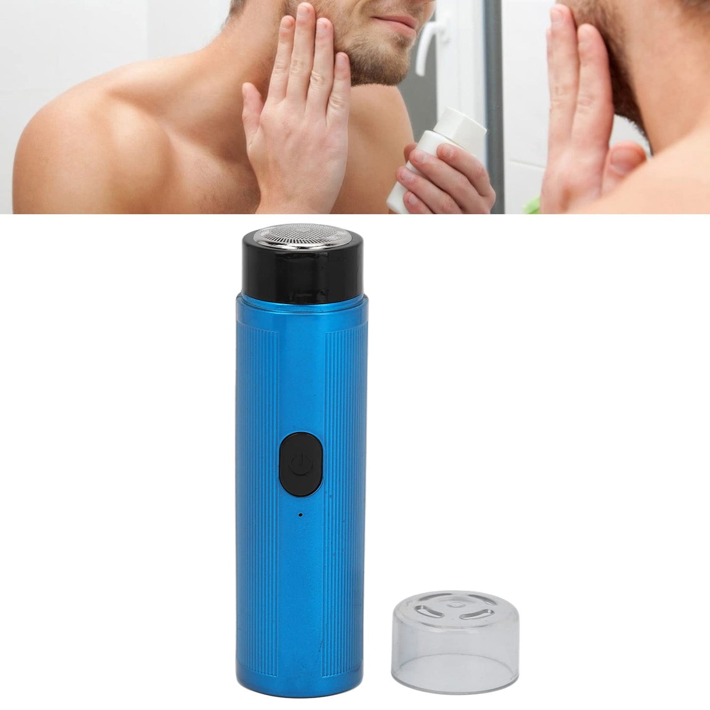 Mini Electric Shaver, Body Hair Trimmer for Armpits Bikini Hair, Facial Hair Shaver, Beard Clipper, Mustache Trimmer, Rechargeable Hair Remover Beauty and Personal Care Yinhing