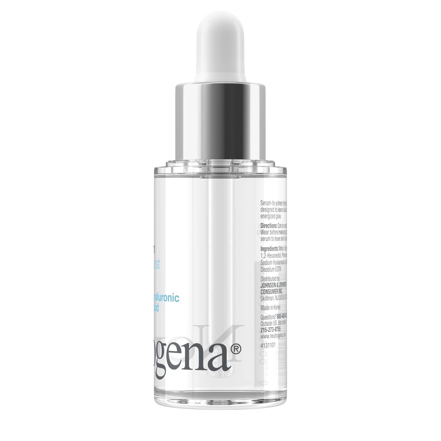 Neutrogena Hydro Boost Glow Booster Primer & Serum, Hydrating & Moisturizing Face Serum-to-Primer Hybrid, Infused with Purified Hyaluronic Acid Beauty & Personal Care Neutrogena