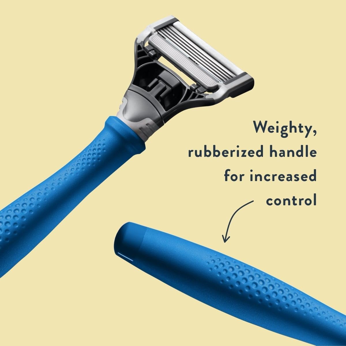 Harry's Original Razor for Men - Razor Handle and Blade Cartridge- German Engineered Blades- Indigo Blue Beauty and Personal Care Harry's