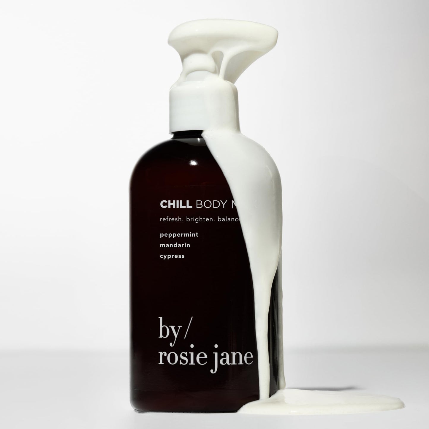 By Rosie Jane Chill Body Milk Skin Care - Milk Toner to Help Tone, Tighten and Hydrate Skin - Body Care Made with Peppermint, Mandarin & Cypress Beauty & Personal Care By Rosie Jane