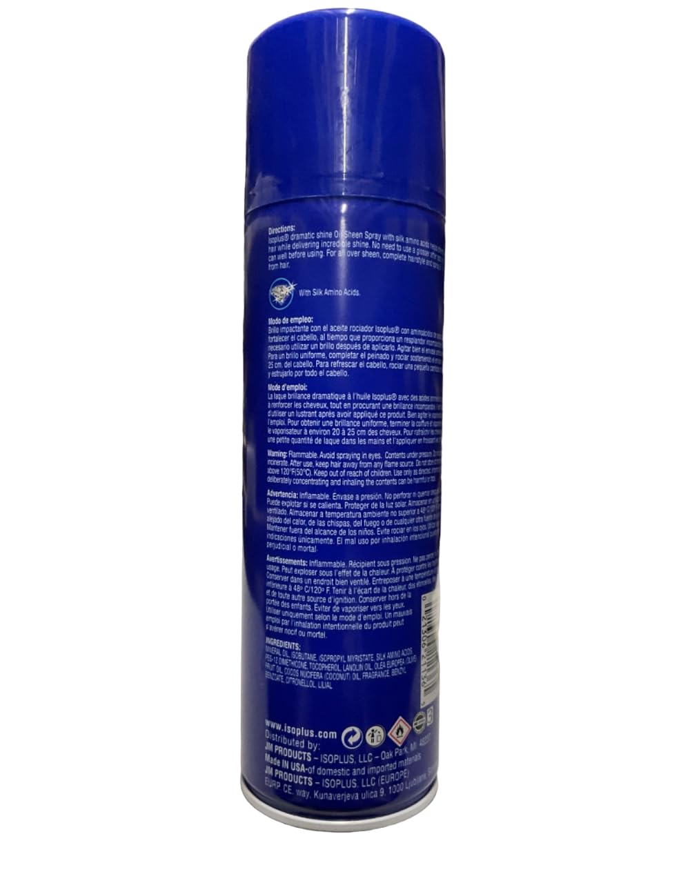 Isoplus Oil Sheen Hair Spray, 11 Ounce Beauty & Personal Care Isoplus