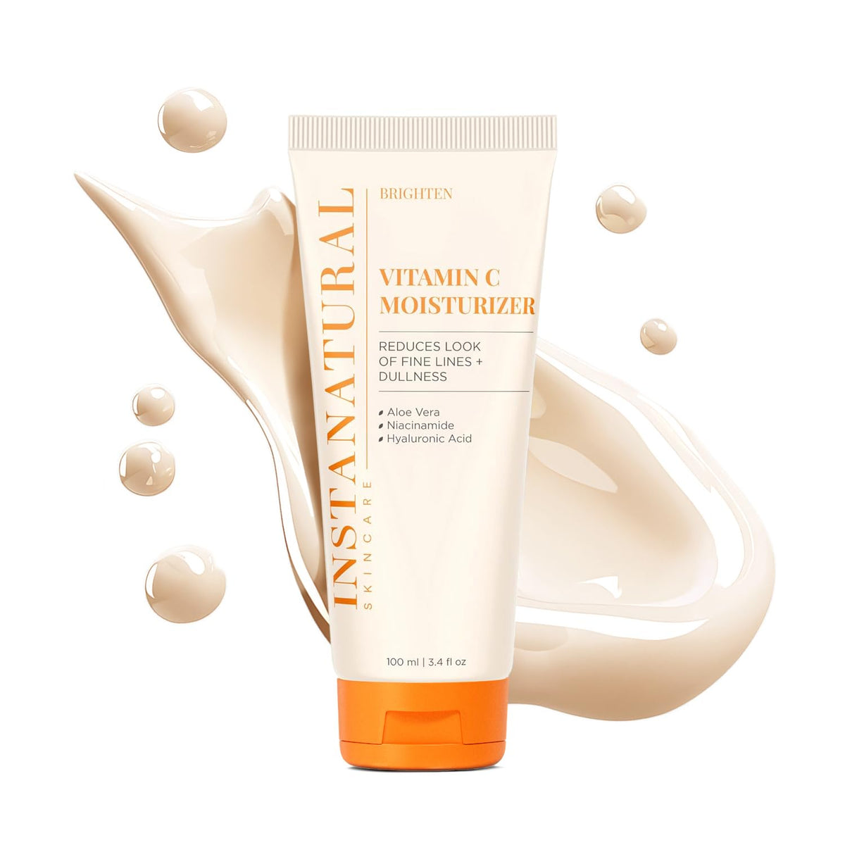 InstaNatural Vitamin C Moisturizer Face Cream, Brightens and Reduces the Look of Fine Lines and Wrinkles, Moisturizing Lotion for Dry Skin, Beauty & Personal Care InstaNatural