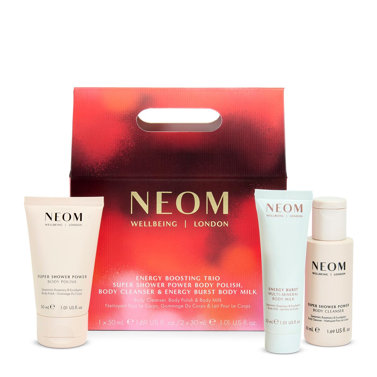 NEOM - Energy Bursting Trio Gift Set I Mothers Day Gift Beauty and Personal Care Neom
