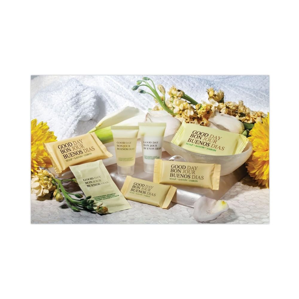 Unwrapped Amenity Bar Soap, Fresh Scent, 0.5 Oz, 1000/carton Beauty & Personal Care Good$ Day