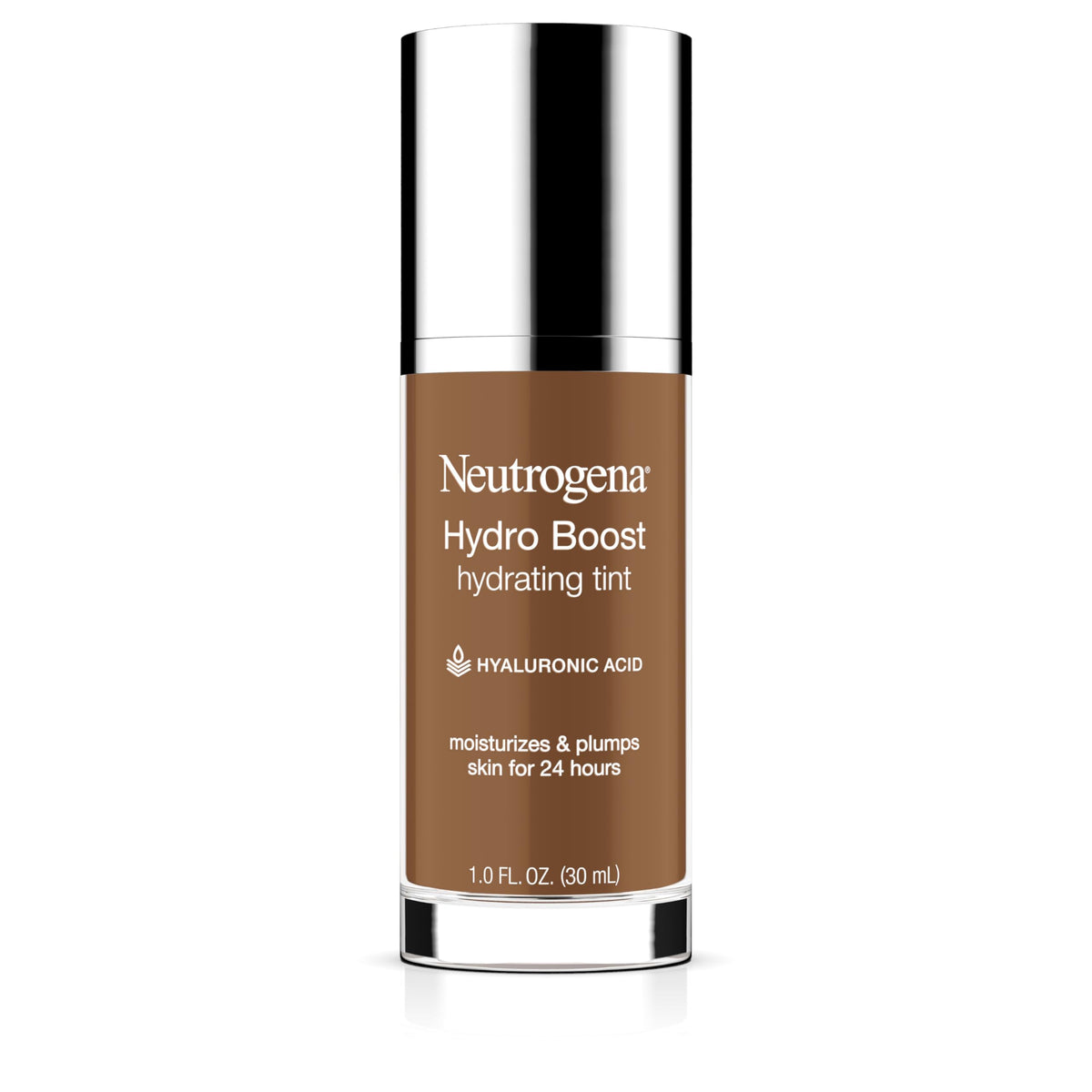 Neutrogena Hydro Boost Hydrating Tint Foundation Makeup for Dry Skin, with Hyaluronic Acid, Lightweight Oil-Free Water Gel, Non-Comedogenic, 135 Beauty & Personal Care Neutrogena