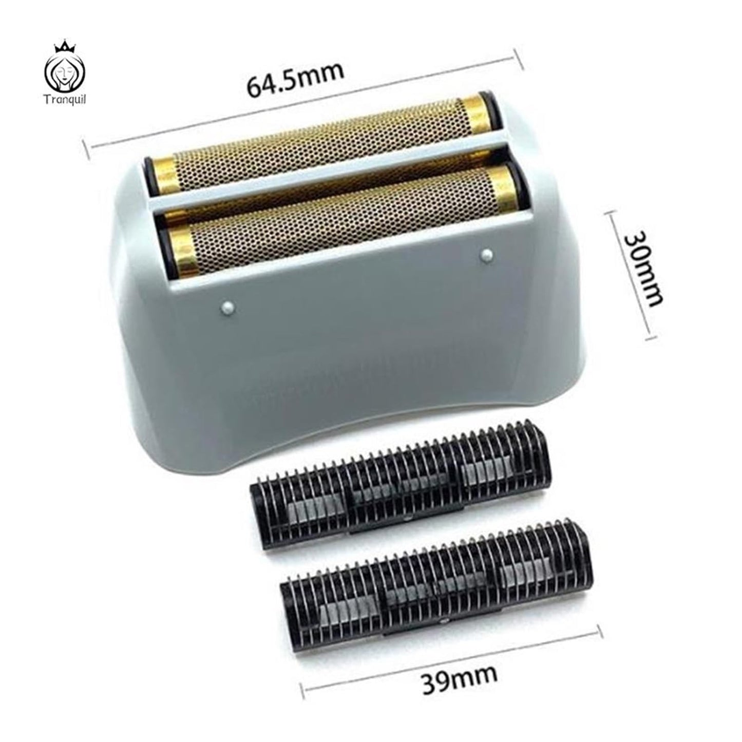 KMRLDGUQ Professional Hair Clipper Replacement 3D Intelligent Floating Shaving Blades Shaver Head Sets?Compatible for Andis?Gold/Sliver(A2) Beauty and Personal Care KMRLDGUQ