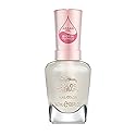 Sally Hansen Color Therapy Nail Polish | Biotin, Argan Oil, Long Lasting, Healthy Nails, Nail Strengthener, Sheer | 111 Fluer-t | Light Ivory Beauty & Personal Care Sally Hansen