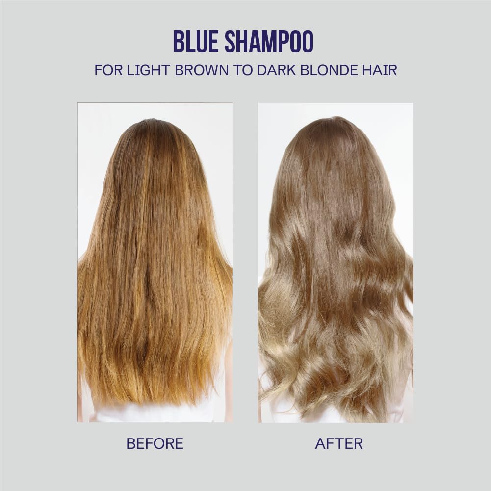 OLIGO PROFESSIONNEL - Blacklight Blue Shampoo - Sulfate-Free Blue Shampoo for Blonde and Color Hair - Revive Treated Hair - Refreshes Faded Highlights Beauty & Personal Care Oligo Professionnel