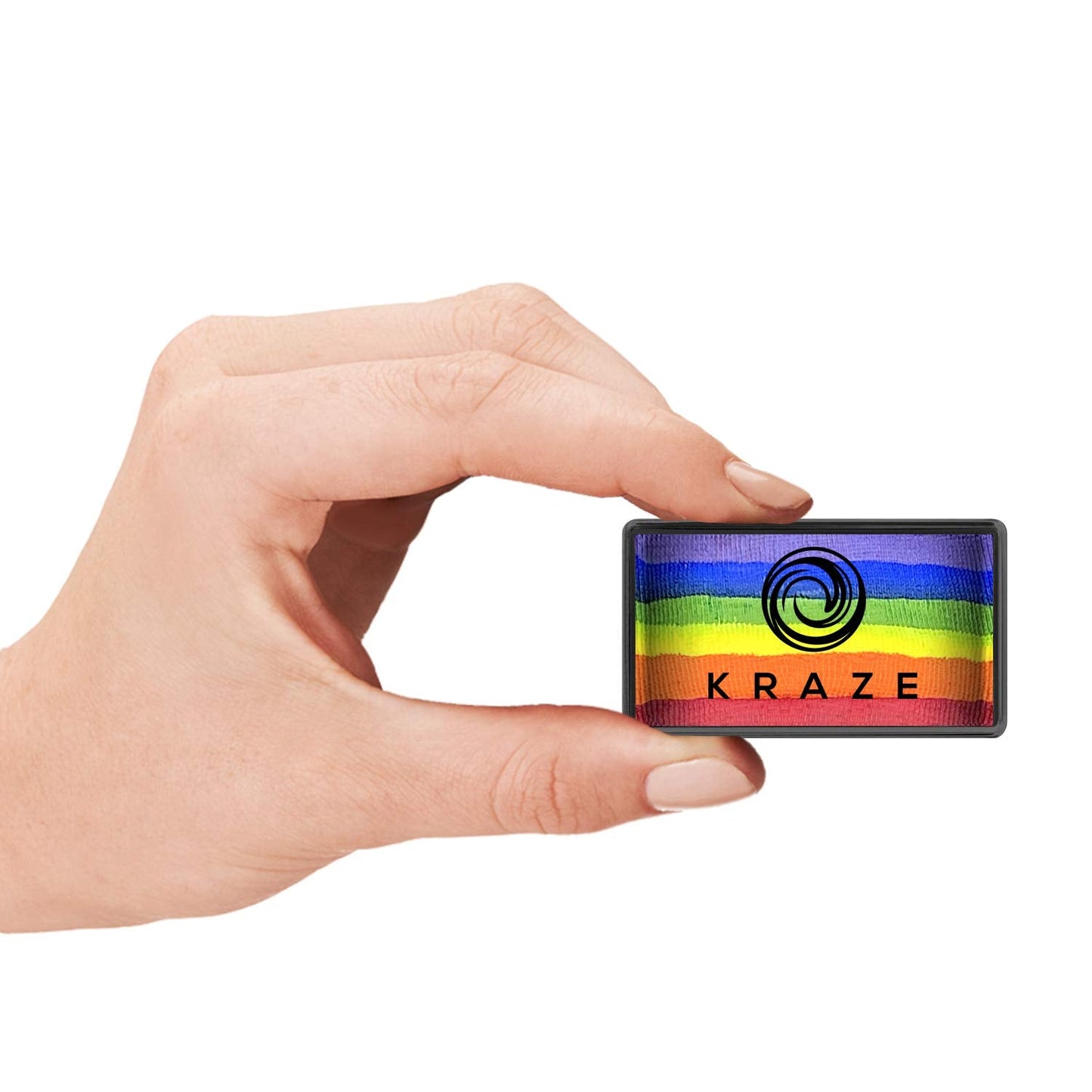 Kraze FX Dome Stroke - Essential Rainbow (25 gm), Professional 1-Stroke Split Cake, Hypoallergenic, Non-Toxic, Water Activated Face & Body Painting Beauty & Personal Care Kraze FX