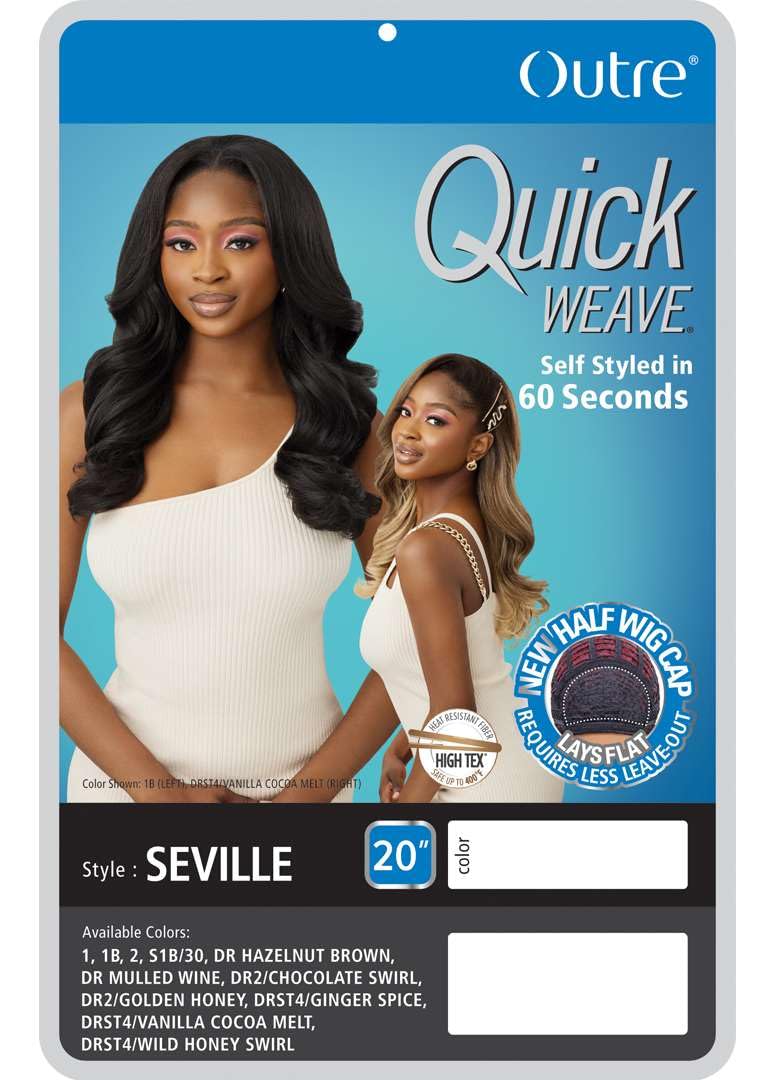 Outre Quick Weave - Seville (DR HAZELNUT BROWN)