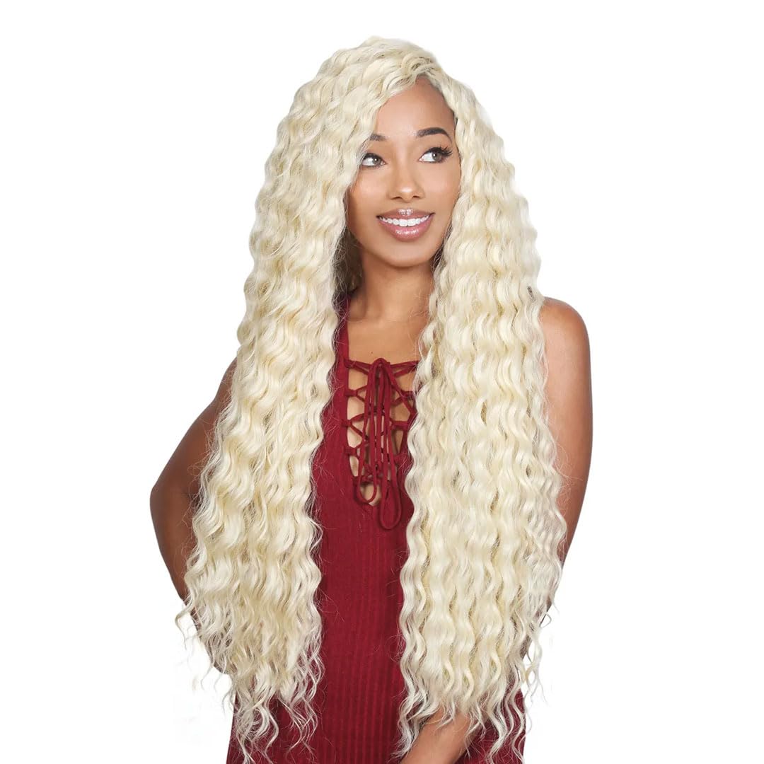 Zury Sis Synthetic Natural Dream Weave - Deep Wave 30" (Color : 1 Jet Black)
