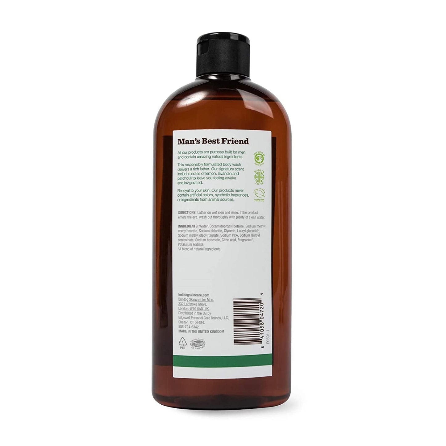 Bulldog Mens Skincare and Grooming Original Body Wash, 16.9 Ounce Beauty & Personal Care Bulldog Skincare for Men