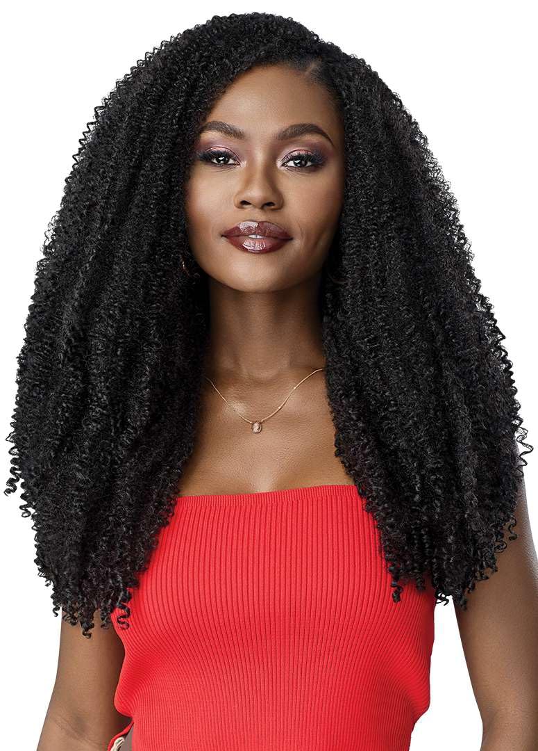 Outre X-Pression Twisted Up - Type 4 Soft & Natural Frappe 18" 3X (AMBER)