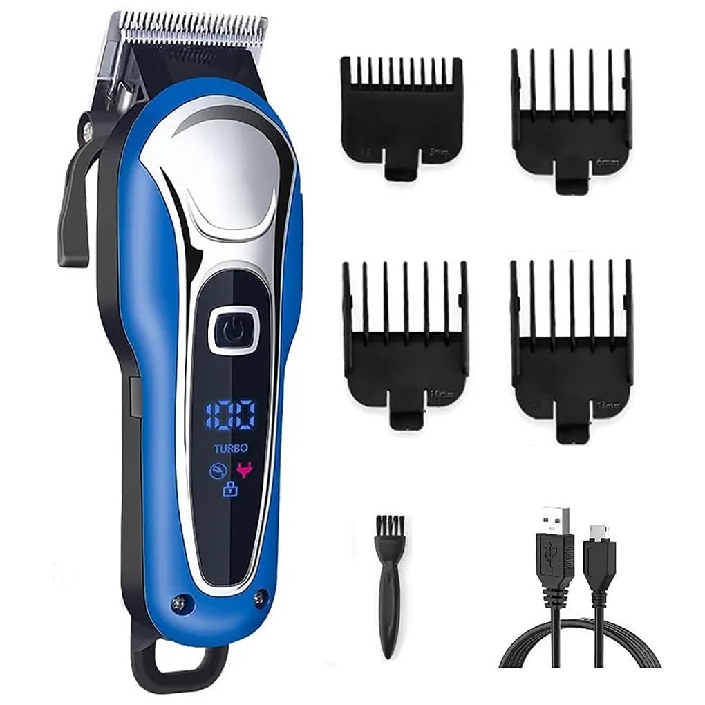 GLESVOWIO Hair Clippers for Men Clipper Professional Men's Electric Beard Knife Cordless(Km1995) Beauty and Personal Care GLESVOWIO