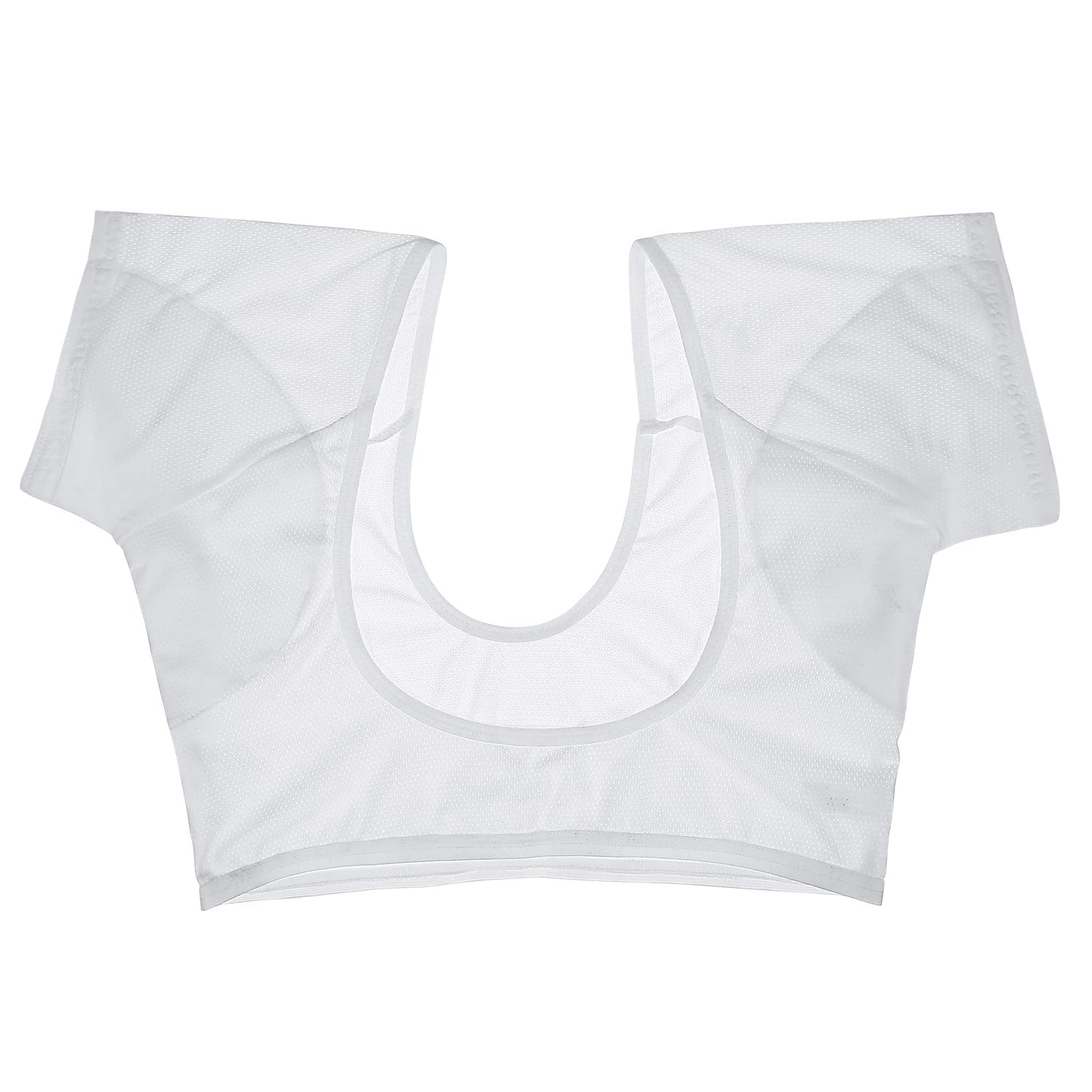 SUPVOX Underarm Sweat Pads - Washable & Breathable Sweat Guard Underwear Vest Short Sleeve Dress Armpit Pads for Women Girls Ladies White Beauty and Personal Care SUPVOX