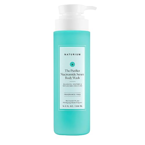 Naturium The Purifier Niacinamide Serum Body Wash, Cleansing & Hydrating Gel-Serum, Dermatologist Tested, Paraben & Cruelty Free, 16.9 oz Beauty & Personal Care Naturium
