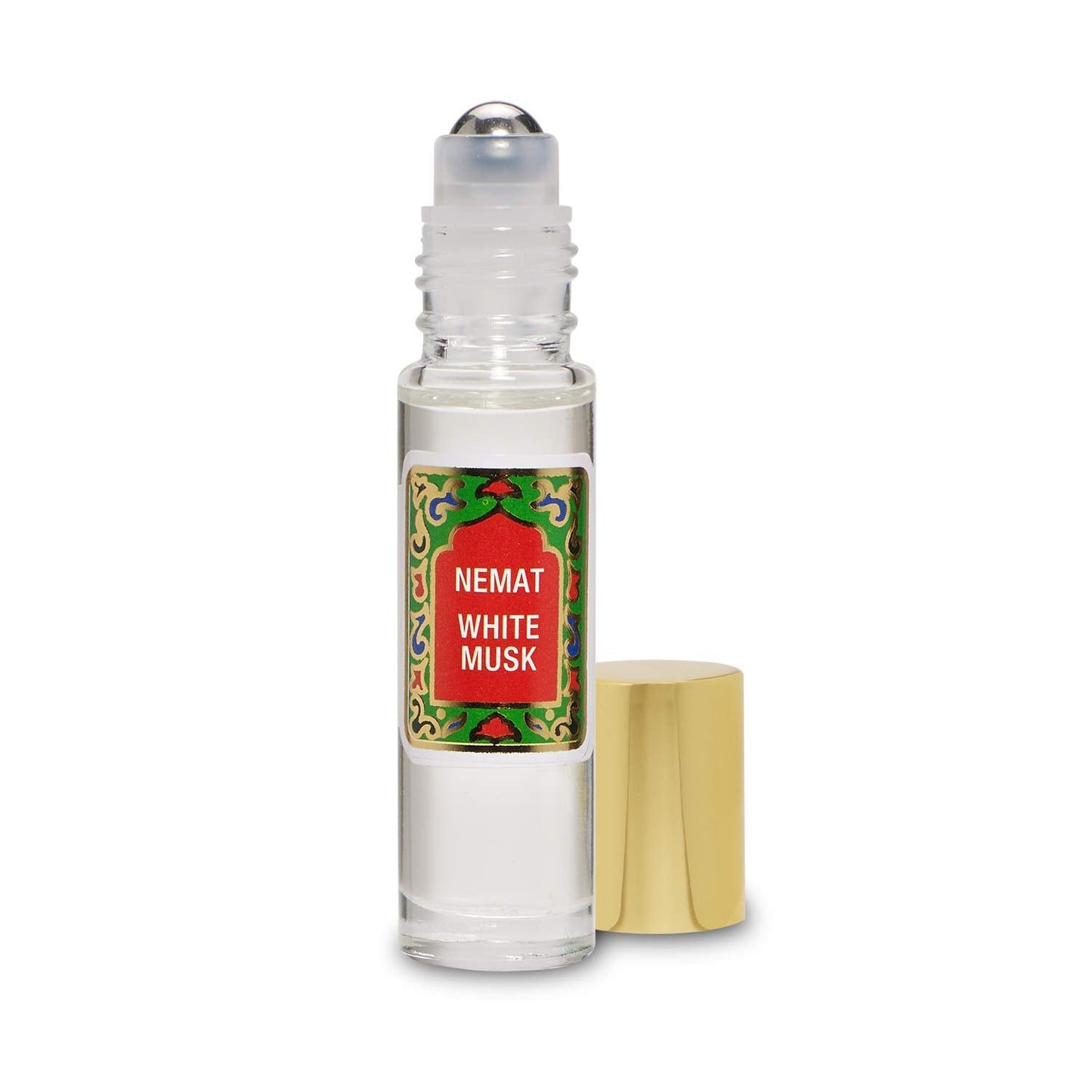 White Musk Perfume Oil Roll-On - White Musk Fragrance Oil Roller (No Alcohol) Perfumes for Women and Men by Nemat Fragrances, 10 ml / 0.33 fl Oz Beauty & Personal Care Nemat International
