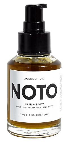 NOTO Botanics - Natural & Vegan Agender Oil Anywhere (Face + Body) | Clean, Natural, Non-Toxic Beauty (2 oz | 60 ml) Beauty & Personal Care NOTO