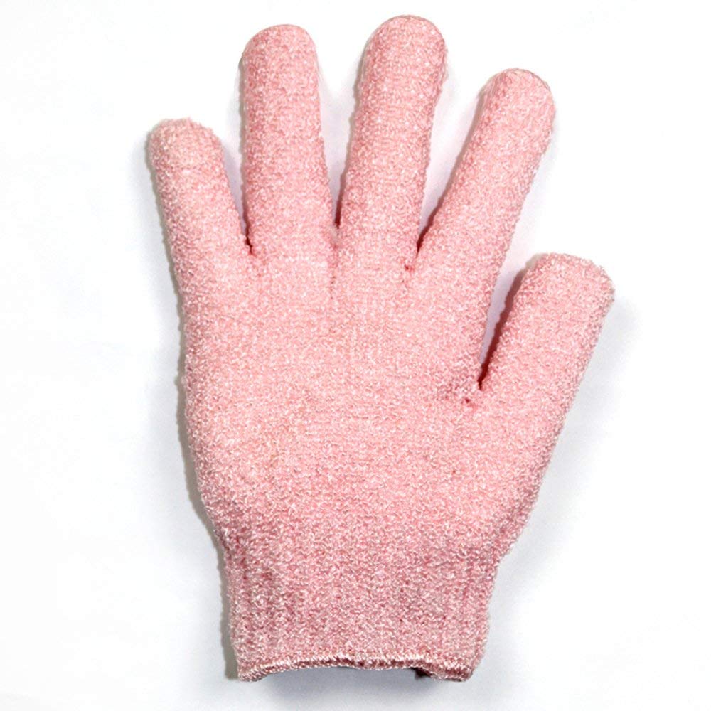 Exfoliating Bath Gloves Body Scrub Wash Mitts Skin Massage Sponge Towel Deep Cleansing Dead Skin Loofah Brush Scrub Luxury Spa Heavy with Lanyard Beauty and Personal Care yeyimei