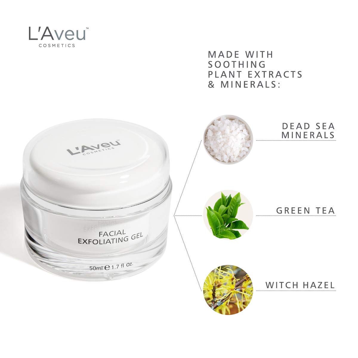 L'Aveu Facial Exfoliating Gel 50ml by L'Aveu Cosmetics Beauty & Personal Care L'Aveu