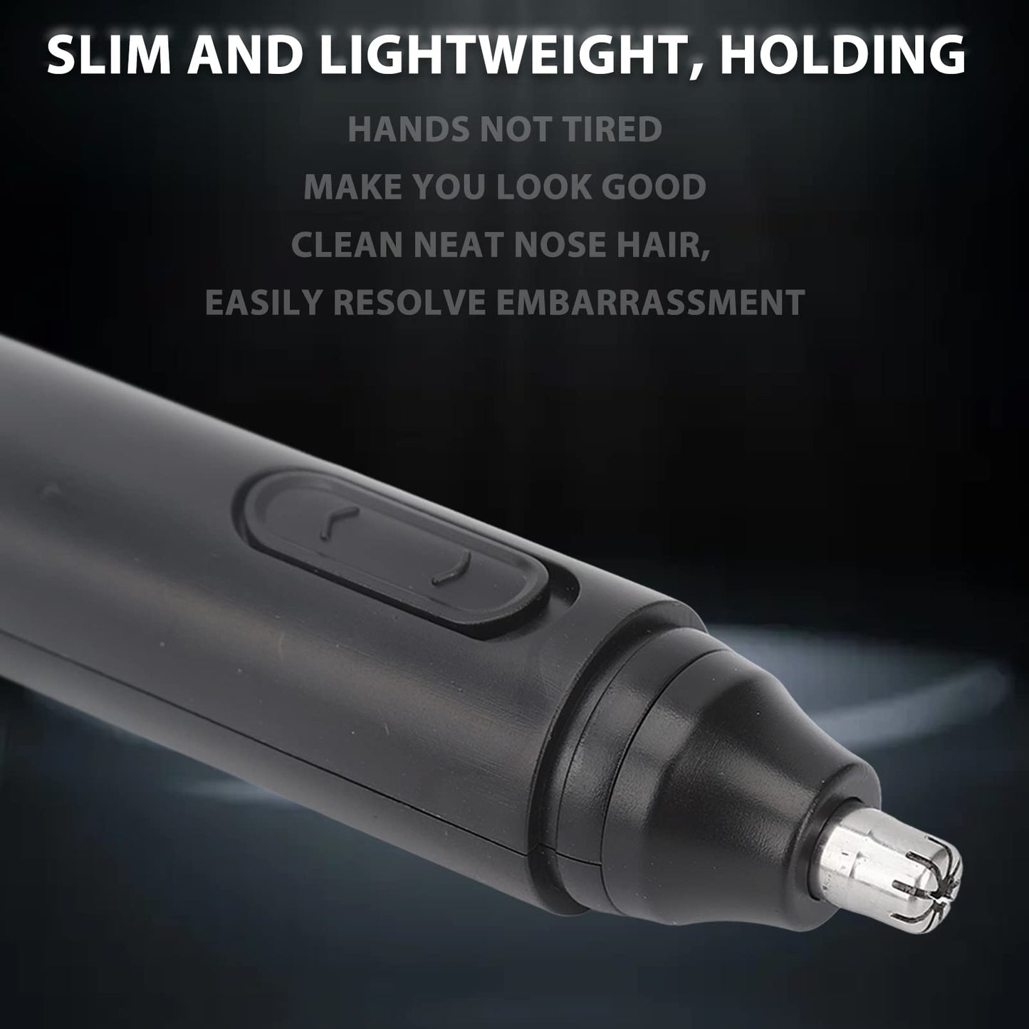 Electric Nose Hair Trimmer - Men Rechargeable USB Charging Removal Tool with LCD Digital Display Beauty and Personal Care FILFEEL