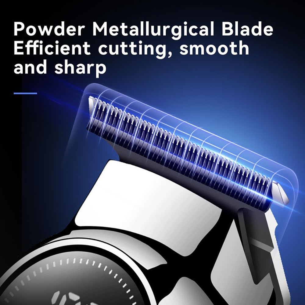 GLESVOWIO Pro Hair Clipper Powerful Cordless Electric Professional Barber Beard Finishing Machine Beauty and Personal Care GLESVOWIO