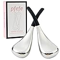 pfefe Ice Globes Facial Skin Care Tools for Women Face Eyes, Stainless Steel Face Beauty Cryo Sticks for Girls Ladies, Esthetician Supplies Cooling Beauty & Personal Care pfefe