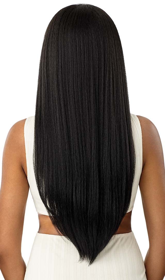 Outre New Half Wig Cap Lays Flat Quick Weave NEESHA H303 (DR2/HNBRN)