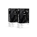 IGK Permanent Hair Color Kit | 1NA Volcanic - Purest Black | 100% Gray Color Coverage + Strengthen + Shine | Ammonia Free Beauty & Personal Care IGK