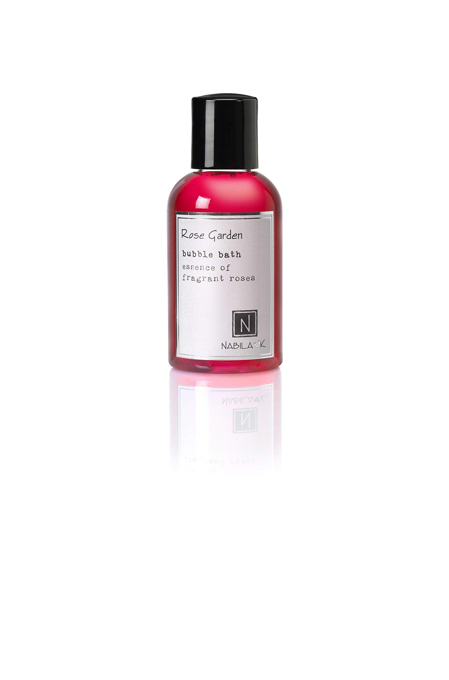 Nabila K Rose Garden Travel Size Bubble Bath with Rose Essential Oils - Natural & Organic, Sulfate-Free, Tear-Free - Aromatherapy Floral Bath Soak Beauty and Personal Care Nabila K