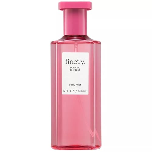 Fine'ry Rose Woody Hair + Body Fragrance Mist Spray for Women - Born to Empress - Bright Floral Woody Scent with Pink Rhubarb, Damask Rose & Cypress Beauty & Personal Care Fine'ry