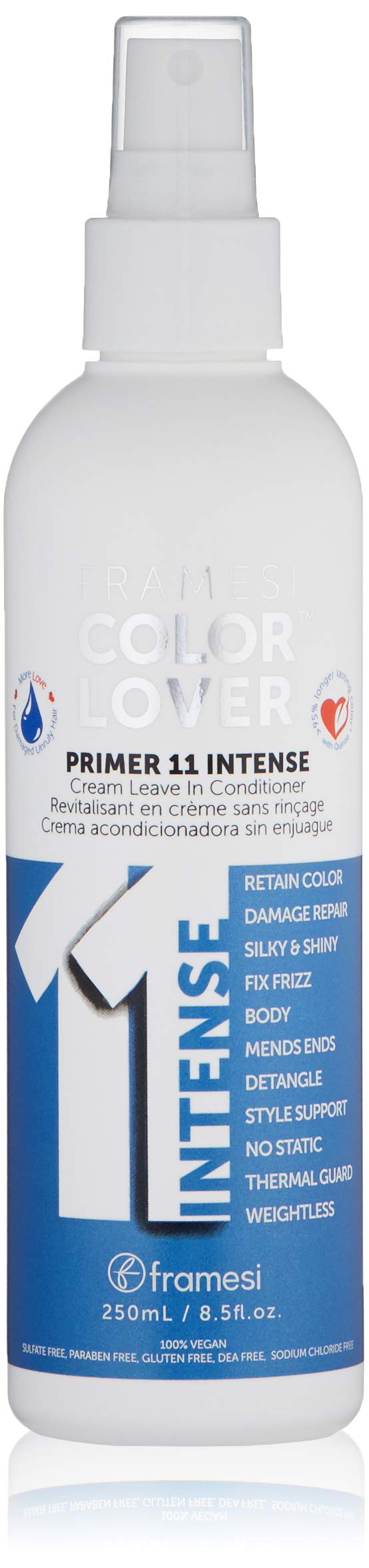 Framesi Color Lover Primer 11 Intense Leave In Conditioner Spray, 8.5 fl oz, Leave in Conditioner for Color Treated Hair, Heat Protectant Spray Beauty & Personal Care FRAMESI