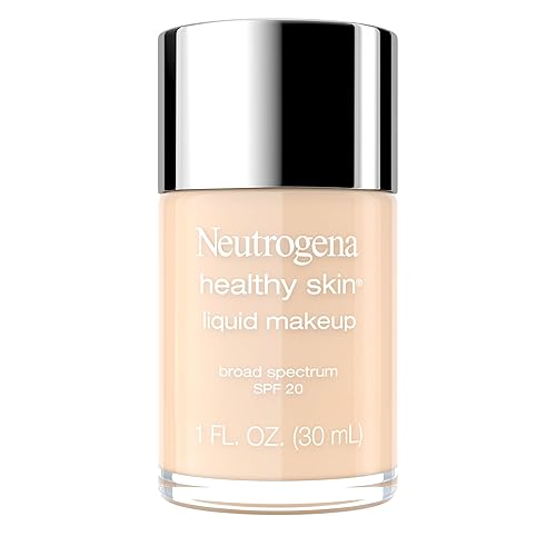 Neutrogena Healthy Skin Liquid Foundation Makeup with Broad Spectrum SPF 20 Sunscreen, Lightweight, Medium Coverage Makeup with Sunscreen Beauty & Personal Care Neutrogena