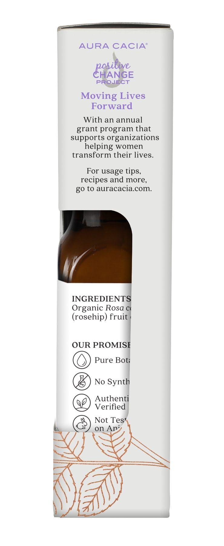 Aura Cacia Organic Rosehip Skin Care Oil | GC/MS Tested for Purity | 30ml (1 fl. oz.) in Box Beauty & Personal Care Aura Cacia