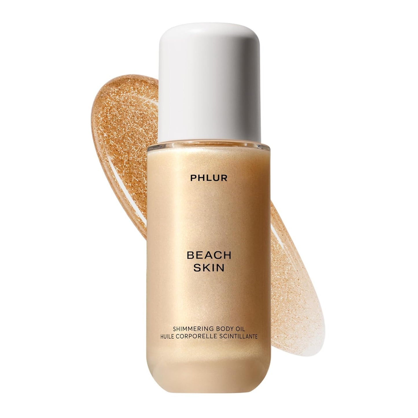 PHLUR Beach Skin Shimmering Body Oil, 4 Oz - Coconut, Vanilla & Sandalwood Beauty and Personal Care PHLUR