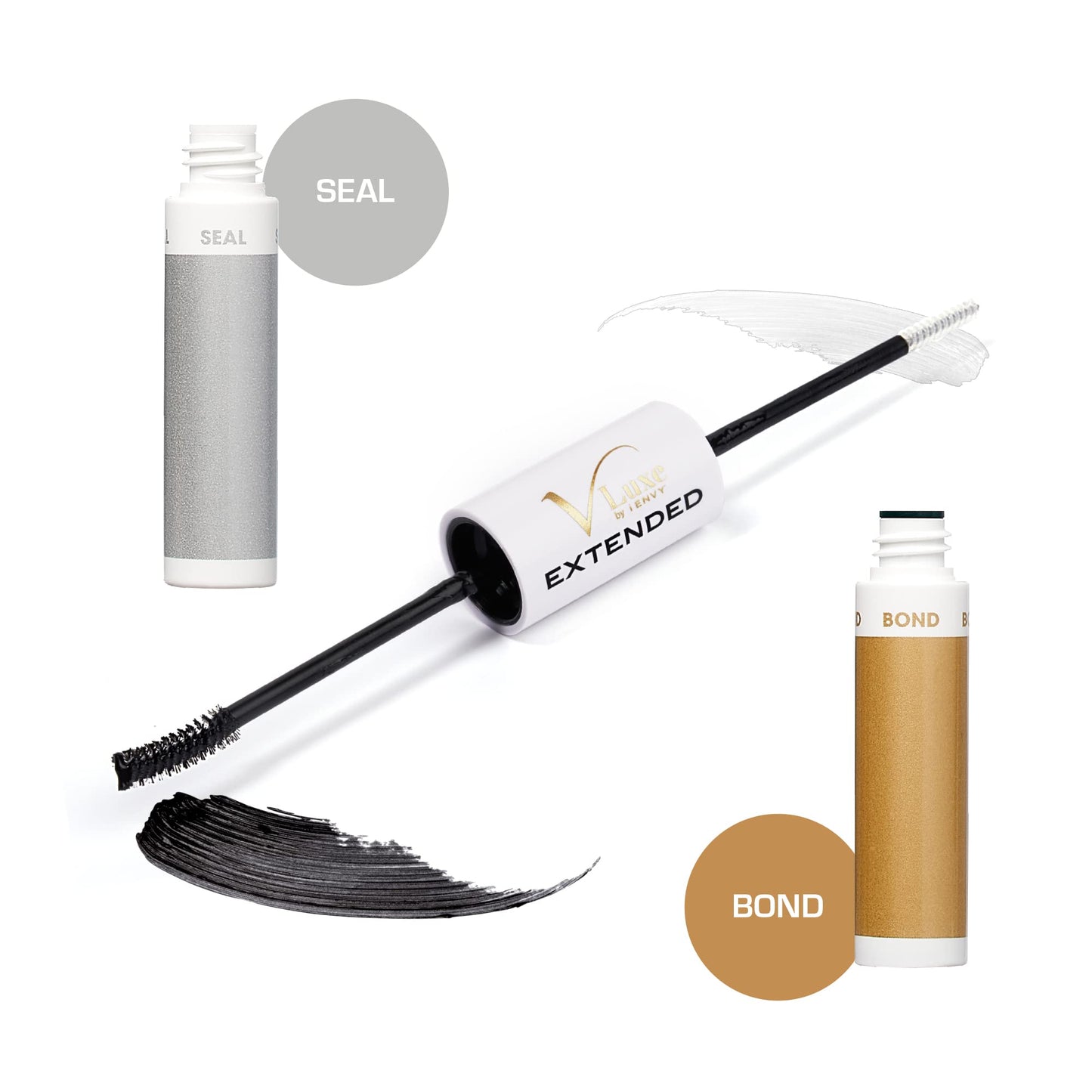 i•Envy DIY Eyelash Extension Bond & Seal Infused with Biotin & Vitamin E - Strong Gentle Comfortable Lash Adhesive for All Day Wear for Use Beauty & Personal Care i•ENVY