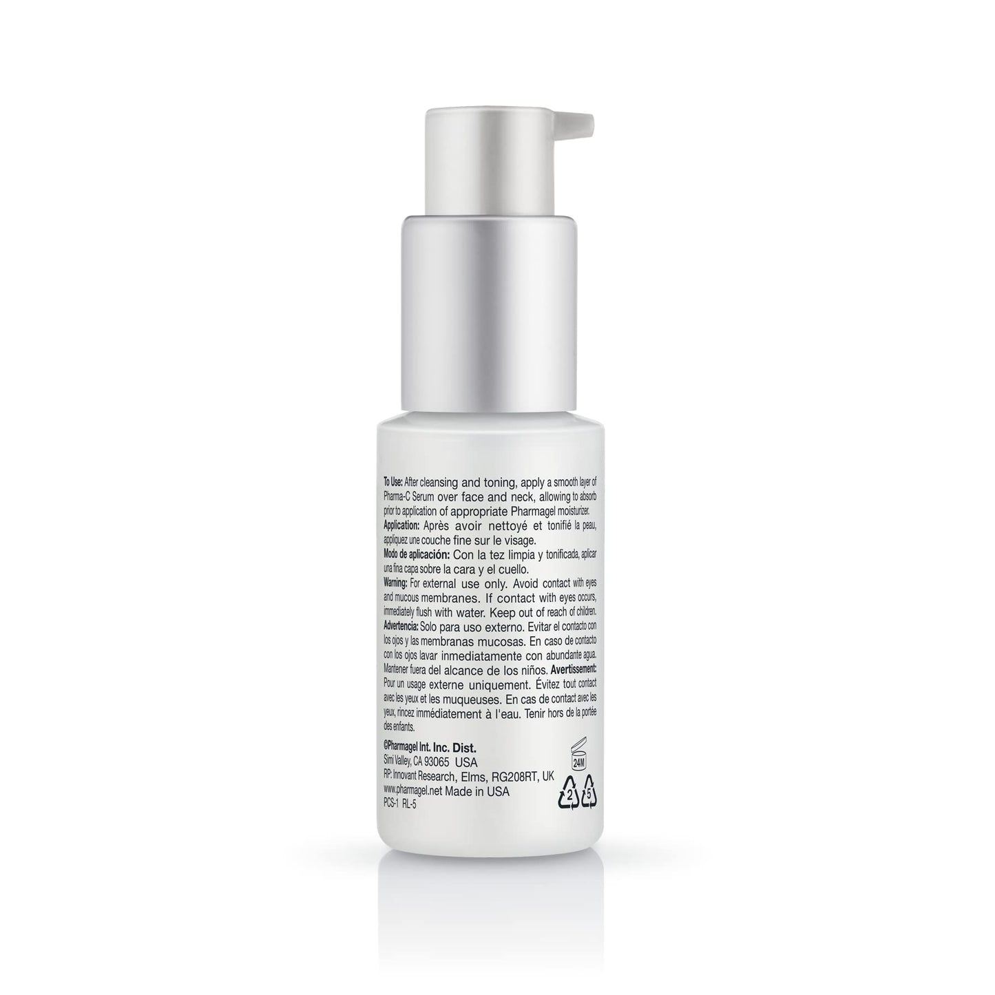 Pharmagel Pharma-C Vitamin Serum | Age Defying Facial Serum | Anti-Wrinkle Face Serum | Age Spot Remover for Face - 1 oz Beauty & Personal Care Pharmagel