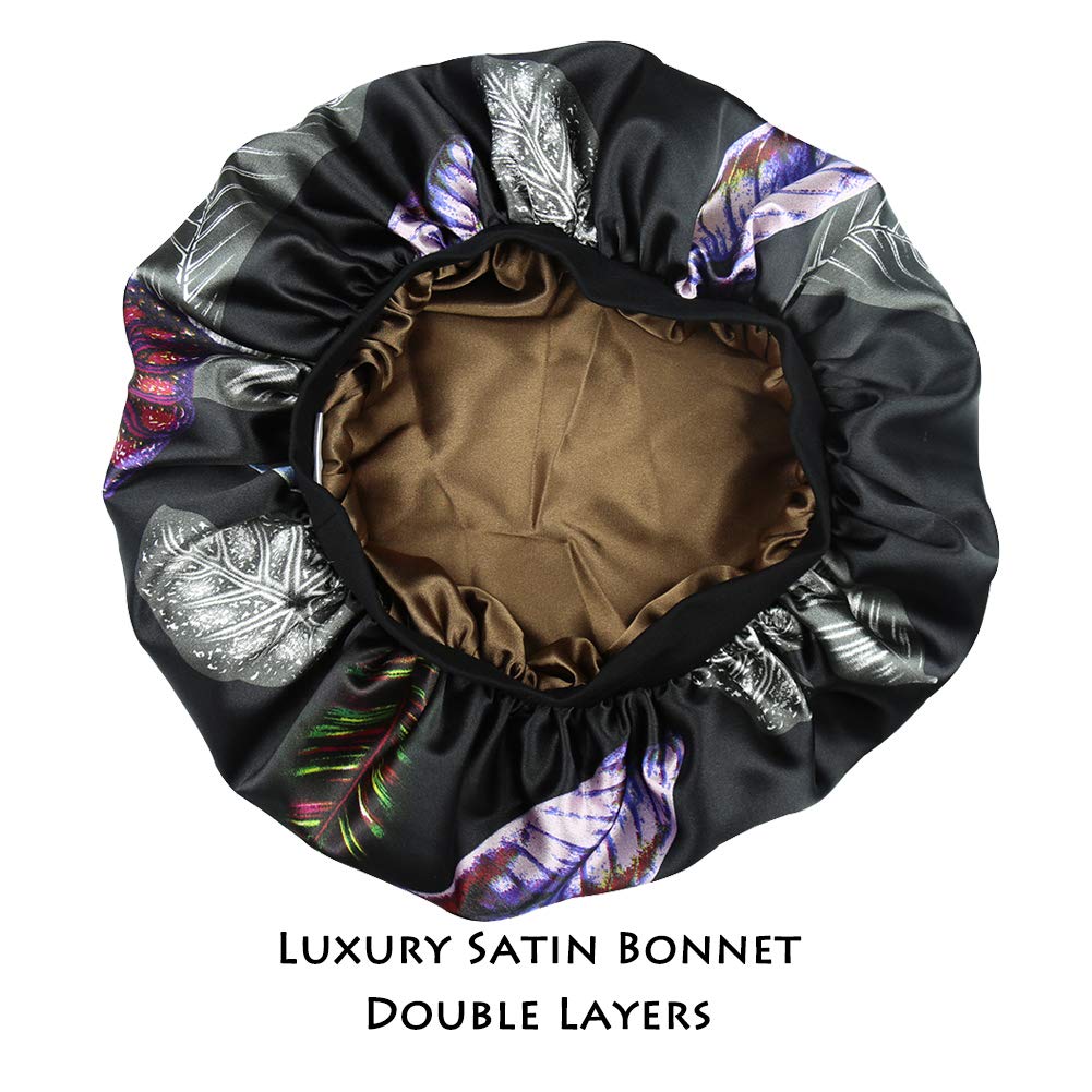 Satin Night Cap for Sleeping Chic Sleep Hair Wraps for Women Beauty and Personal Care Alnorm