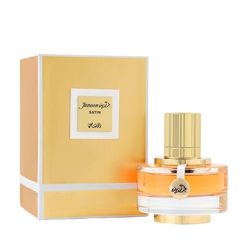Junoon Satin for Women EDP 50 ML (1.7 oz) - Fresh Fruity Notes Blended with Frankincense and Cedarwood - by RASASI Perfumes Beauty & Personal Care RASASI