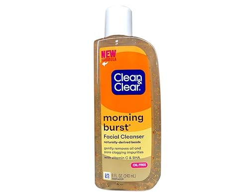 Clean & Clear Morning Burst Facial Cleanser with Bursting Beads, 8 Ounce Beauty & Personal Care Clean & Clear