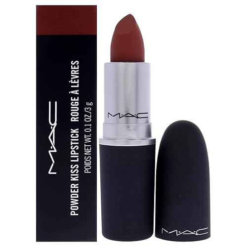 MAC Powder Kiss Lipstick - Marrakesh for Women - 0.1 oz Lipstick Beauty & Personal Care MAC