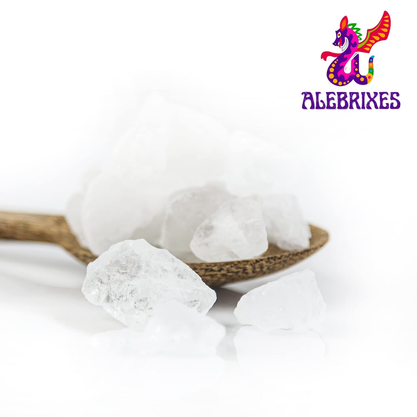 Alebrixes - Alum Stone Rocks - White Alum Crystal Blocks - Piedra De Alumbre Natural Entera - Natural Deodorant & Antiperspirant - For Cooking, Beauty Beauty and Personal Care ALEBRIXES